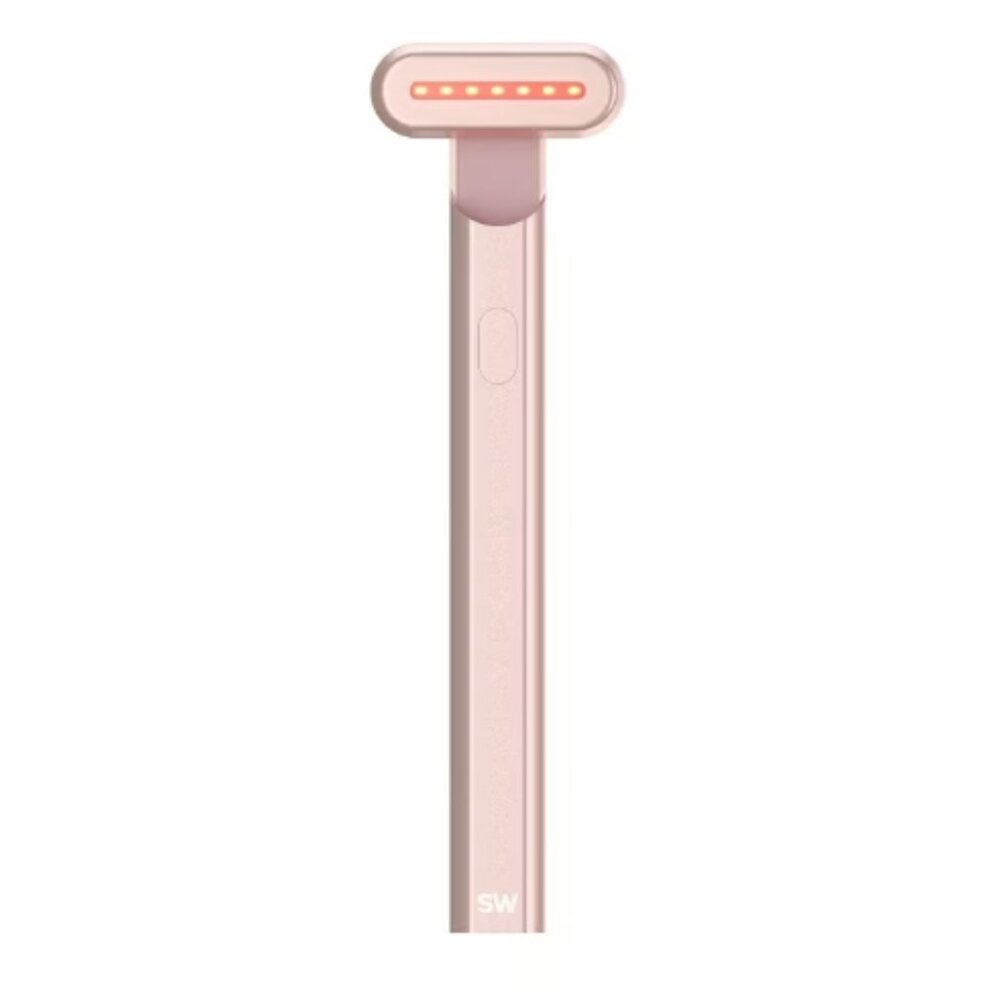 Solawave Rose Gold 4-in-1 Skincare Wand and Serum Kit